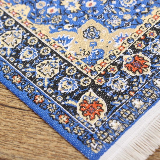 1/12 Dollhouse Turkish Carpet Rug 10x15cm Miniature Dollhouse Accessories Decor TCS001 TCS002