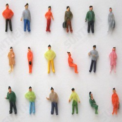 1:75 Scale OO Gauge Hand Painted Layout Model Train People Figure 1:75 Scale OO Gauge Hand Painted Layout Model Train People Figure