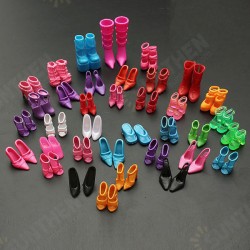 60 Pairs Trendy Multiple Styles Heels Sandals Doll 60 Pairs Trendy Multiple Styles Heels Sandals Doll
