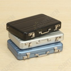 Aluminum Business Credit Cards Box Mini Suitcase Card Holder High Grade Business Office Cards Box Aluminum Business Credit Cards Box Mini Suitcase Card Holder High Grade Business Office Cards Box