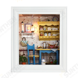 DIY Doll House Cottage Long Holiday Series Toy Gift Indoor Toys DIY Doll House Cottage Long Holiday Series Toy Gift Indoor Toys