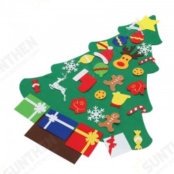 Christmas Tree Set with Ornaments Gift Door Wall Hanging Decoration Christmas Tree Set with Ornaments Gift Door Wall Hanging Decoration