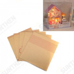 DIY Transparent Display Box Dust-proof Cover Dollhouse Pink Cherry DIY Transparent Display Box Dust-proof Cover Dollhouse Pink Cherry