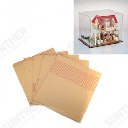 DIY Transparent Display Box Dust-proof Cover Dollhouse Princess Room DIY Transparent Display Box Dust-proof Cover Dollhouse Princess Room