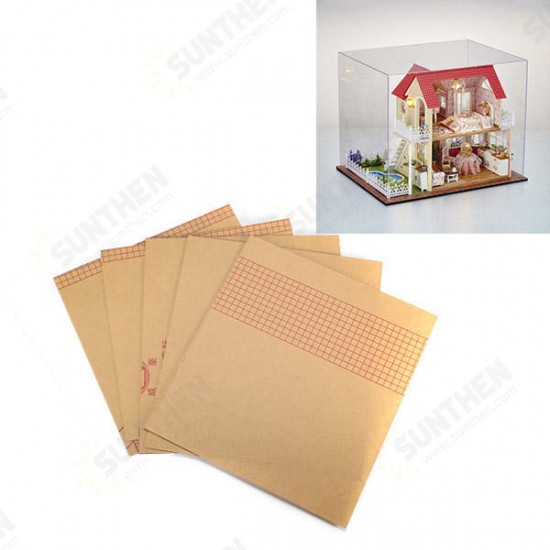 DIY Transparent Display Box Dust-proof Cover Dollhouse Princess Room