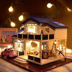 1:24DIY Handicraft Miniature Voice Activated LED Light&Music with Cover Provence Dollhouse 1:24DIY Handicraft Miniature Voice Activated LED Light&Music with Cover Provence Dollhouse