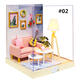 BT Corner of Happiness Series DIY Cabin Doll House Gift Collection Decoration