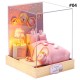 Corner of Happiness DIY Cabin Happiness One Pavilion Series Doll House With Dust Cover