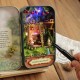 DIY Dollhouse Miniature LED Light Box Theatre Gift Decor Collection DIY Dollhouse Miniature LED Light Box Theatre Gift Decor Collection