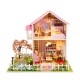 DIY Assembled Cottage Love of Cherry Tree Doll House Kids Toys