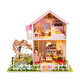 DIY Assembled Cottage Love of Cherry Tree Doll House Kids Toys