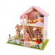 DIY Assembled Cottage Love of Cherry Tree Doll House Kids Toys