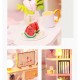 DIY Doll House Handmade Girl Heart Small House Model Assembled Art Villa Toy Birthday Gift Girl