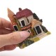 Dollhouse Miniature Kit Garden Dollhouse Micro Landscape DIY Mini Castle Model Toy Home Decoration Gift