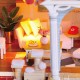 L2001 European and American Style DIY Dollhouse Home Furnishings Cottage Building With Music Light Miniature Model