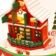 M908 Fantasy Christmas Night DIY Assembly Cottage Piggy Bank Doll House with Music and LED Light