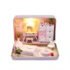 DIY Doll House Romantic Theater Kid Girl Gift S932