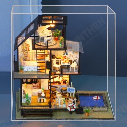 K048 Seattle Holiday DIY Assembled Cabin Creative With Furniture Indoor Toys K048 Seattle Holiday DIY Assembled Cabin Creative With Furniture Indoor Toys