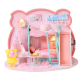 P-003 Pig Girl DIY Assembled Doll House With Dust Cover With Furniture Indoor Toys