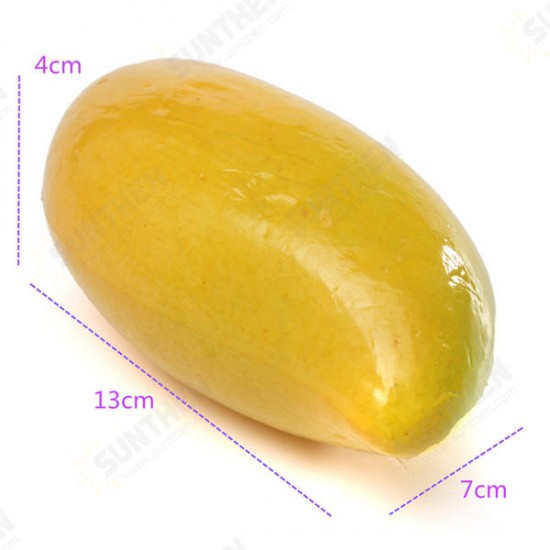 Realistic Mango Lifelike Foam Simulation Fake Fruit Display Toy