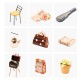 DG-M04 DIY Doll House Miniature With Furniture Wooden Dollhouse Toy Decor Craft Gift