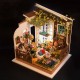 DG108 DIY Doll House Miniature With Furniture Wooden Dollhouse Toy Decor Craft Gift