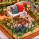 DG108 DIY Doll House Miniature With Furniture Wooden Dollhouse Toy Decor Craft Gift