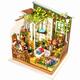 DG108 DIY Doll House Miniature With Furniture Wooden Dollhouse Toy Decor Craft Gift