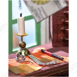 DGM07 DIY Doll House Handmade Wooden Assembly Model Jimmy Studio Theme Doll House With Furniture DGM07 DIY Doll House Handmade Wooden Assembly Model Jimmy Studio Theme Doll House With Furniture