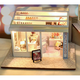 DIY Doll House TD36 Manicure Store Creative Modern Shop Handmade Doll House With Furniture