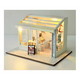 DIY Doll House TD36 Manicure Store Creative Modern Shop Handmade Doll House With Furniture