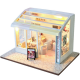 DIY Doll House TD36 Manicure Store Creative Modern Shop Handmade Doll House With Furniture