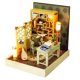 DIY Doll House TW37 Ink Color Collection of Qingdai Creative Antiquity Scene Handmade Small House