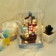 TC2 Cloud Town DIY House Cloud House Candy Color Town Art House Creative Gift With Dust Cover