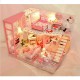 TC40 Dream Loft Edition DIY Doll House Hand Assembled Model Creative Gift With Dust Cover