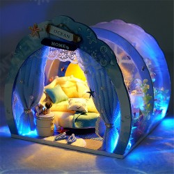 TW38 Hand-assembled Doll House Model Toys for Girlfriends and Children Decoration TW38 Hand-assembled Doll House Model Toys for Girlfriends and Children Decoration