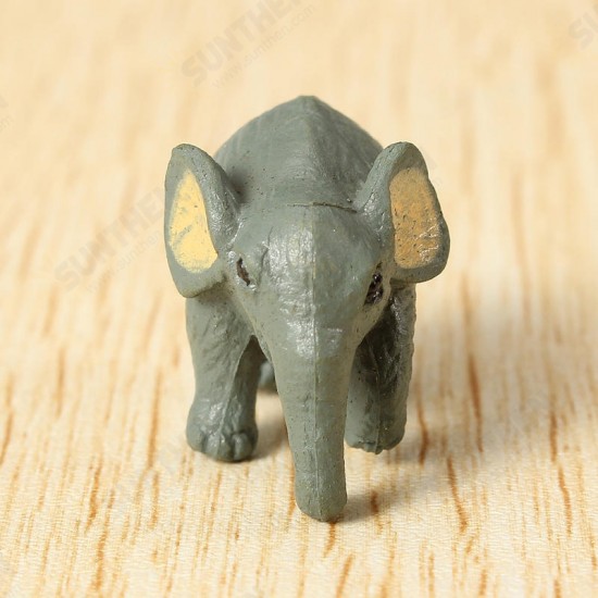 Tiny Q 2.8CM Elephant Mini Ornament Furnishing Articles　