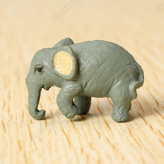 Tiny Q 2.8CM Elephant Mini Ornament Furnishing Articles　