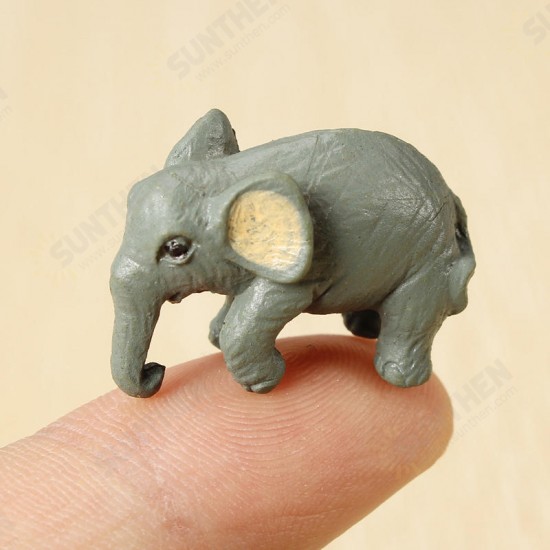 Tiny Q 2.8CM Elephant Mini Ornament Furnishing Articles　