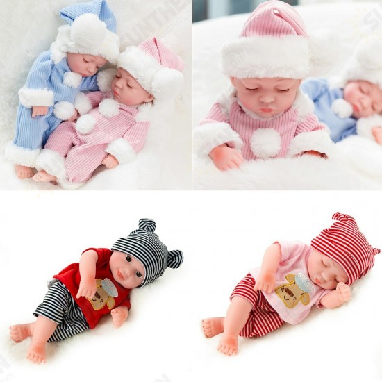 10 Inch Doll Reborn Doll Reborn Baby Soothing Wet Water Toy