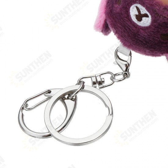 10cm Hot Cute Mini Dolls Key Chain Toy Cartoon Sleeping Baby Plush Pendant Model Gift For Ch