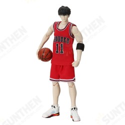 1/10 Model NO. 11 Kaede Rukawa White Jersey Action Figure Toy Collection 1/10 Model NO. 11 Kaede Rukawa White Jersey Action Figure Toy Collection