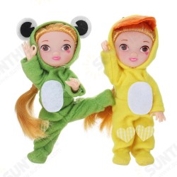 17CM Fashion Cartoon Action figure Gesture Dolls Animal Rabbit Baby Doll Toys For Children 17CM Fashion Cartoon Action figure Gesture Dolls Animal Rabbit Baby Doll Toys For Children