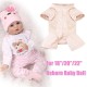 18' 20' 22' Reborn Doll Cloth Body Girl Boy Kits Accessories Replacement