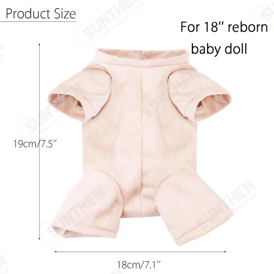 18' 20' 22' Reborn Doll Cloth Body Girl Boy Kits Accessories Replacement