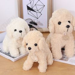 18/25CM Multi-color Simulation Realistic Teddy Lucky Dog Handmade Poodle Stuffed Plush Animal Figure Toy 18/25CM Multi-color Simulation Realistic Teddy Lucky Dog Handmade Poodle Stuffed Plush Animal Figure Toy