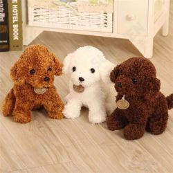 18/25CM Multi-color Simulation Realistic Teddy Lucky Dog Handmade Poodle Stuffed Plush Animal Figure Toy 18/25CM Multi-color Simulation Realistic Teddy Lucky Dog Handmade Poodle Stuffed Plush Animal Figure Toy