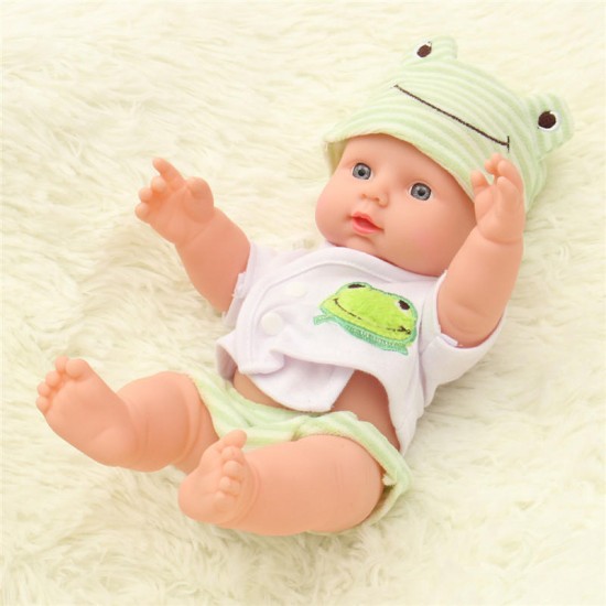 30CM Newborn Baby Doll Gift Toy Soft Vinyl Silicone Lifelike Newborn KidsToddler Girl
