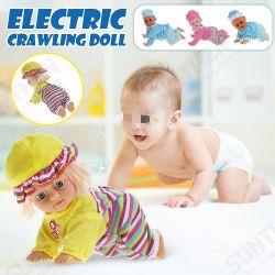 4 Styles of 10 Inch/11.5 Inch Electric Twisted Crawling Doll Baby with Sound for Children Toys 4 Styles of 10 Inch/11.5 Inch Electric Twisted Crawling Doll Baby with Sound for Children Toys