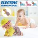 4 Styles of 10 Inch/11.5 Inch Electric Twisted Crawling Doll Baby with Sound for Children Toys